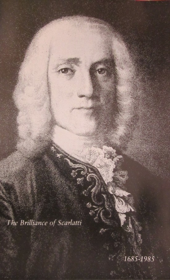 JOSEPH BERTOLOZZI-1985 TOUR BROCHURE - SCARLATTI
